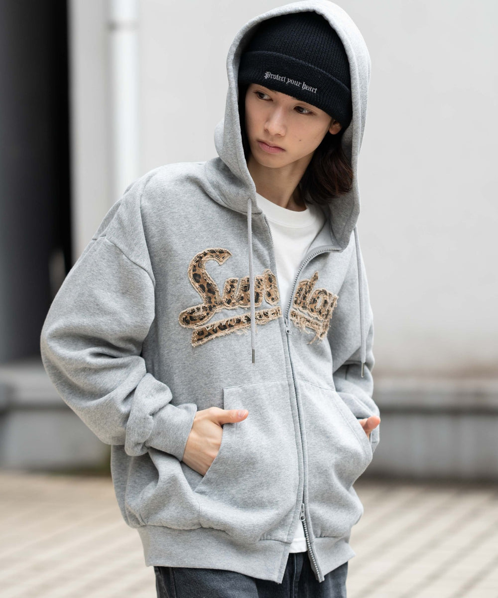 杢グレー モデル：175cm L着用