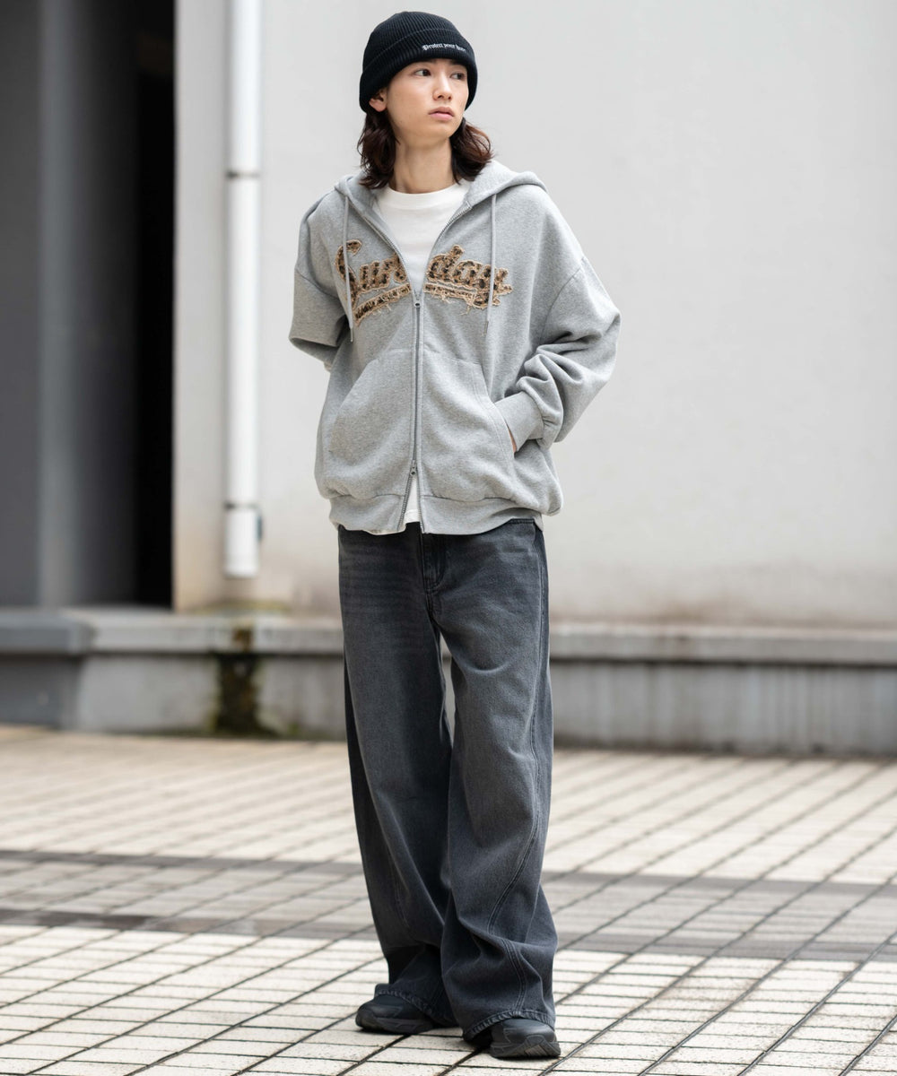 杢グレー モデル：175cm L着用