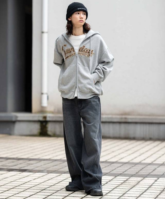 杢グレー モデル：175cm L着用