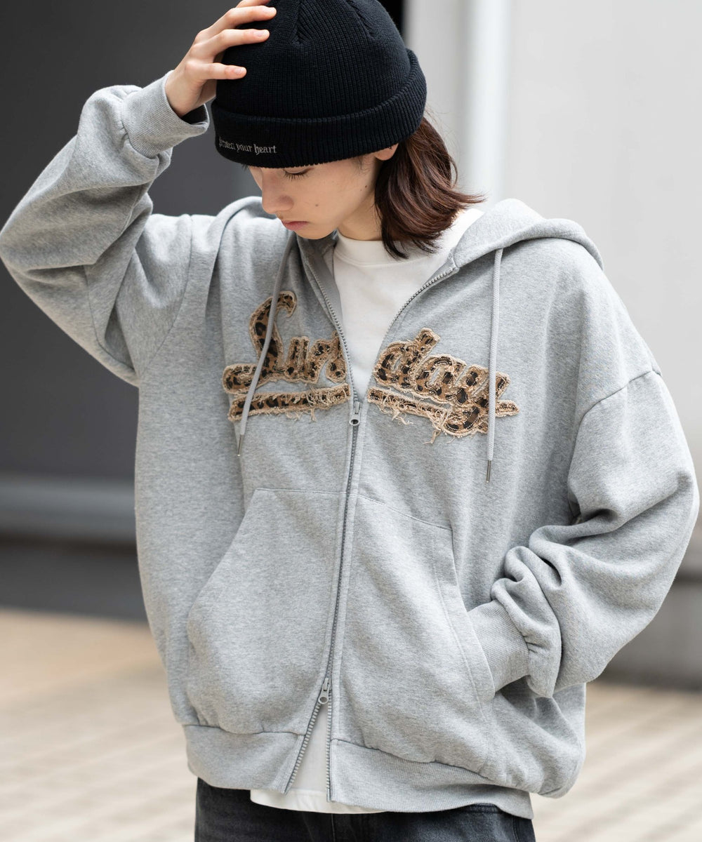 杢グレー モデル：175cm L着用