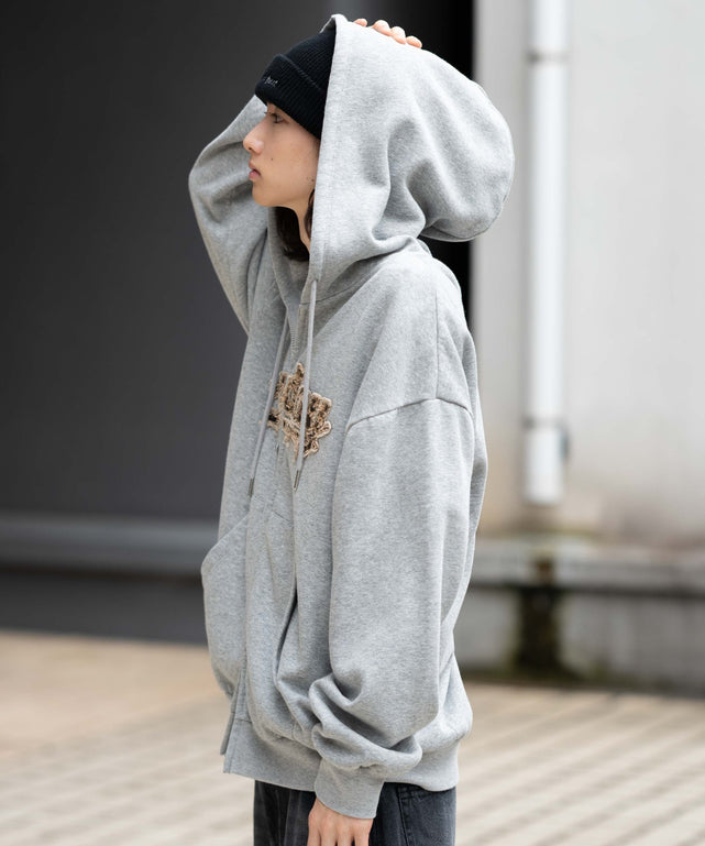 杢グレー モデル：175cm L着用