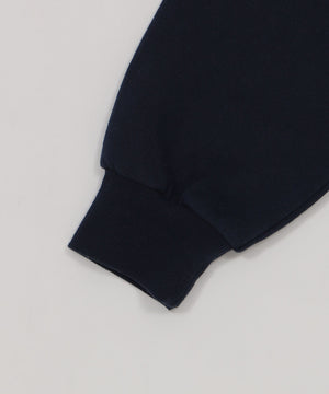 裏起毛レオパードワッペンダブルZIPパーカー