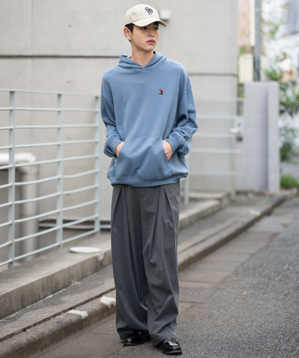 ブルー モデル：175cm L着用