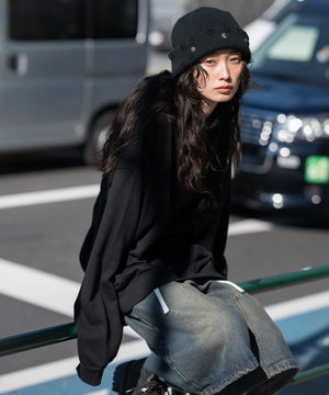 ブラック　モデル：161cm L着用