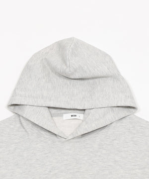 ワンポイント刺繍プルパーカー