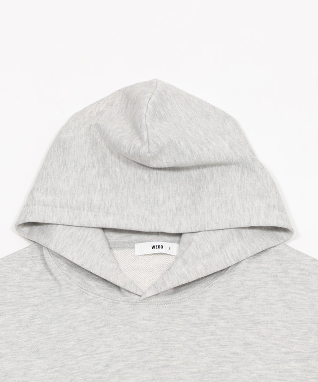 ワンポイント刺繍プルパーカー