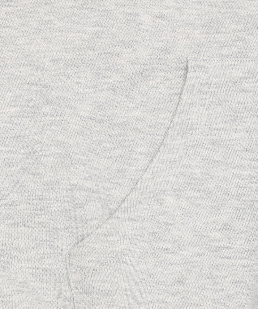 ワンポイント刺繍プルパーカー