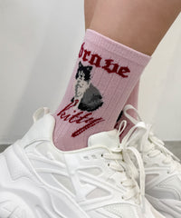 catロゴソックス(23-25cm)