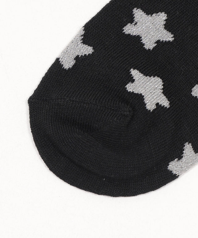 モチーフ総柄ショートソックス(23-25cm)