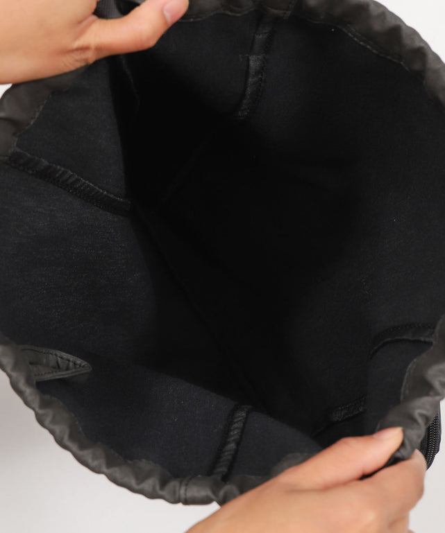 PUポケットデザインナップサック