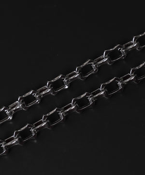 Mスクエアリンクチェーンネックレス
