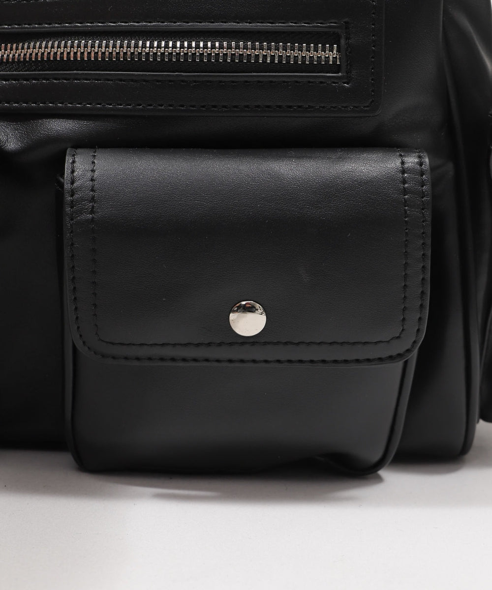 ポケットデザインボストンショルダー