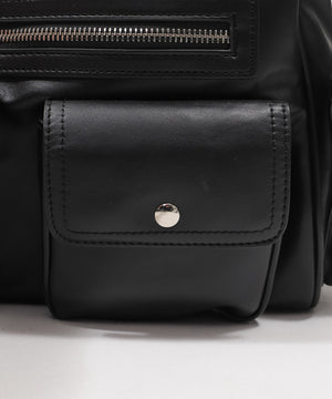 ポケットデザインボストンショルダー