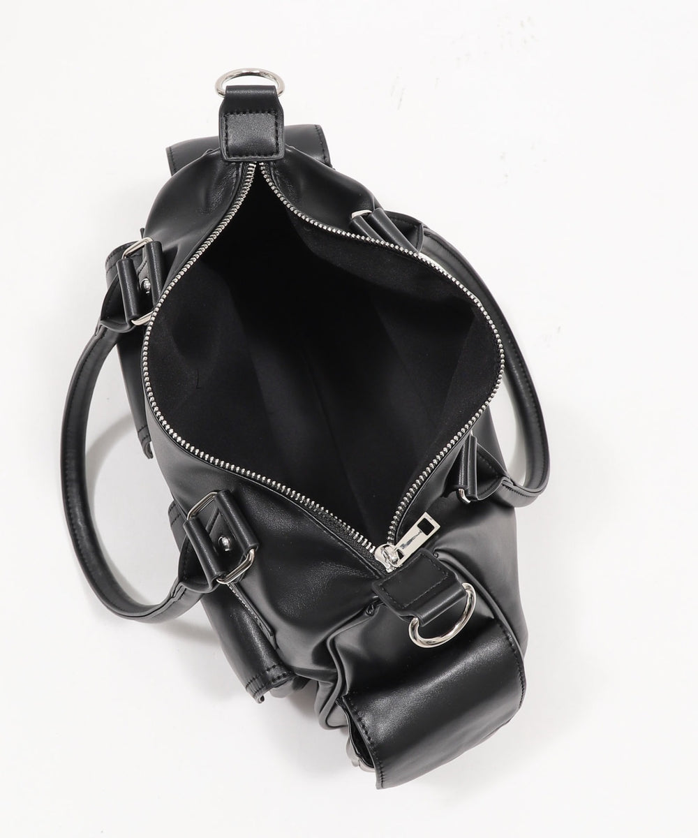 ポケットデザインボストンショルダー