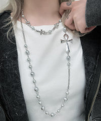 L2PアンクモチーフMIXネックレス