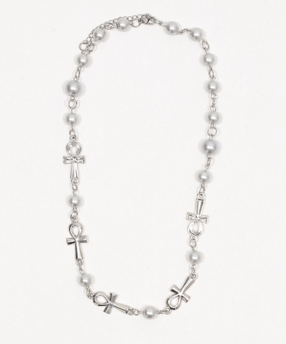 L2PアンクモチーフMIXネックレス