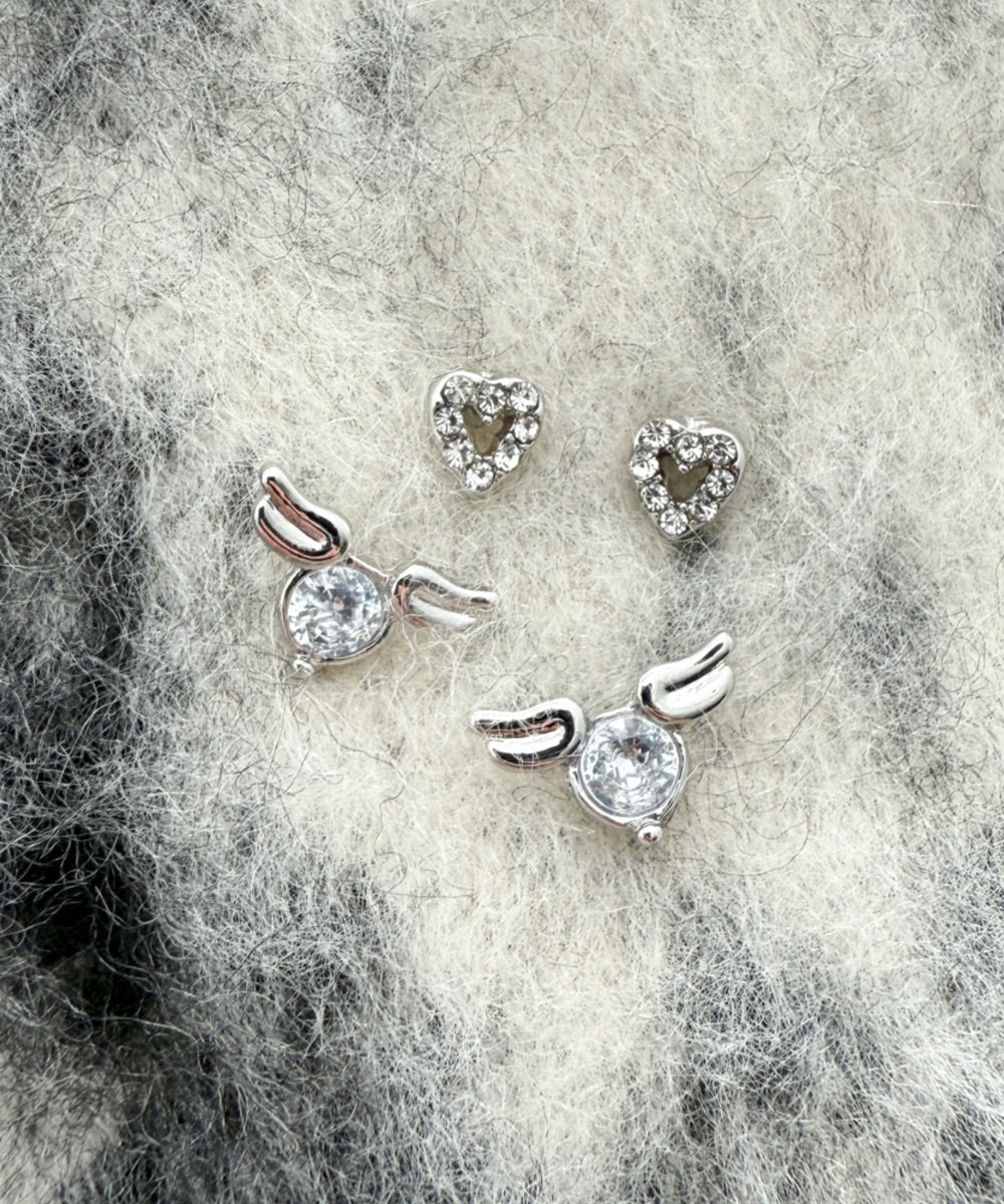 羽ハート（柄5）