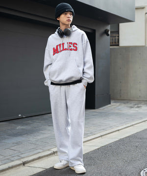 杢グレー モデル：180cm F着用