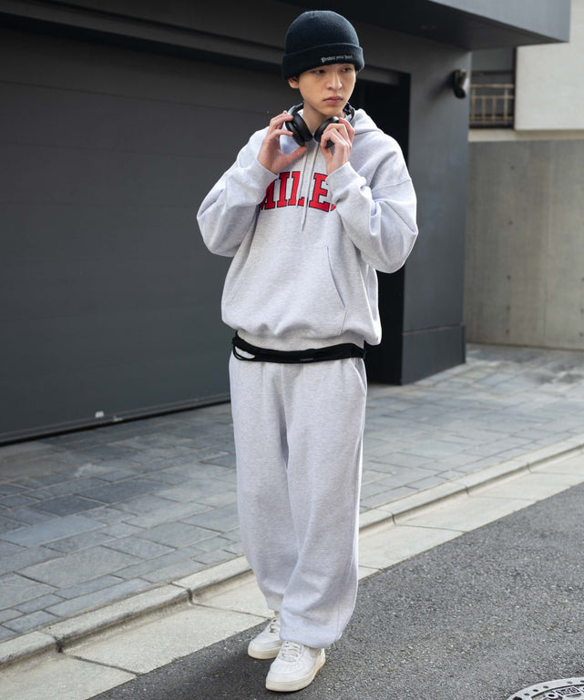 杢グレー モデル：180cm F着用