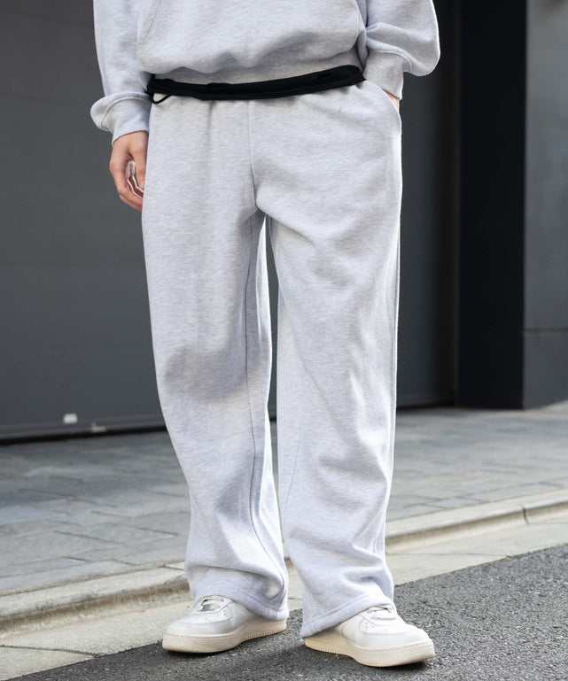 杢グレー モデル：180cm F着用