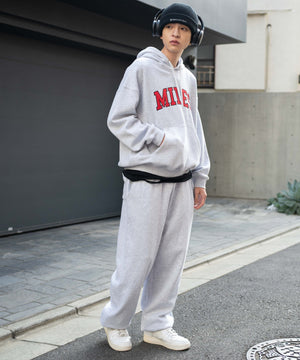 杢グレー モデル：180cm F着用