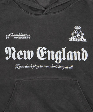 グラフィックバルーンクロップドプルパーカー