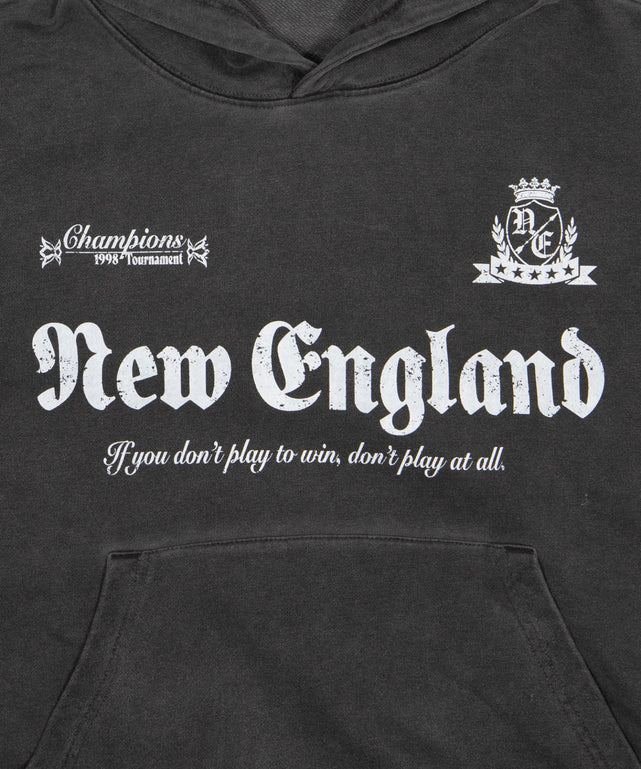 グラフィックバルーンクロップドプルパーカー