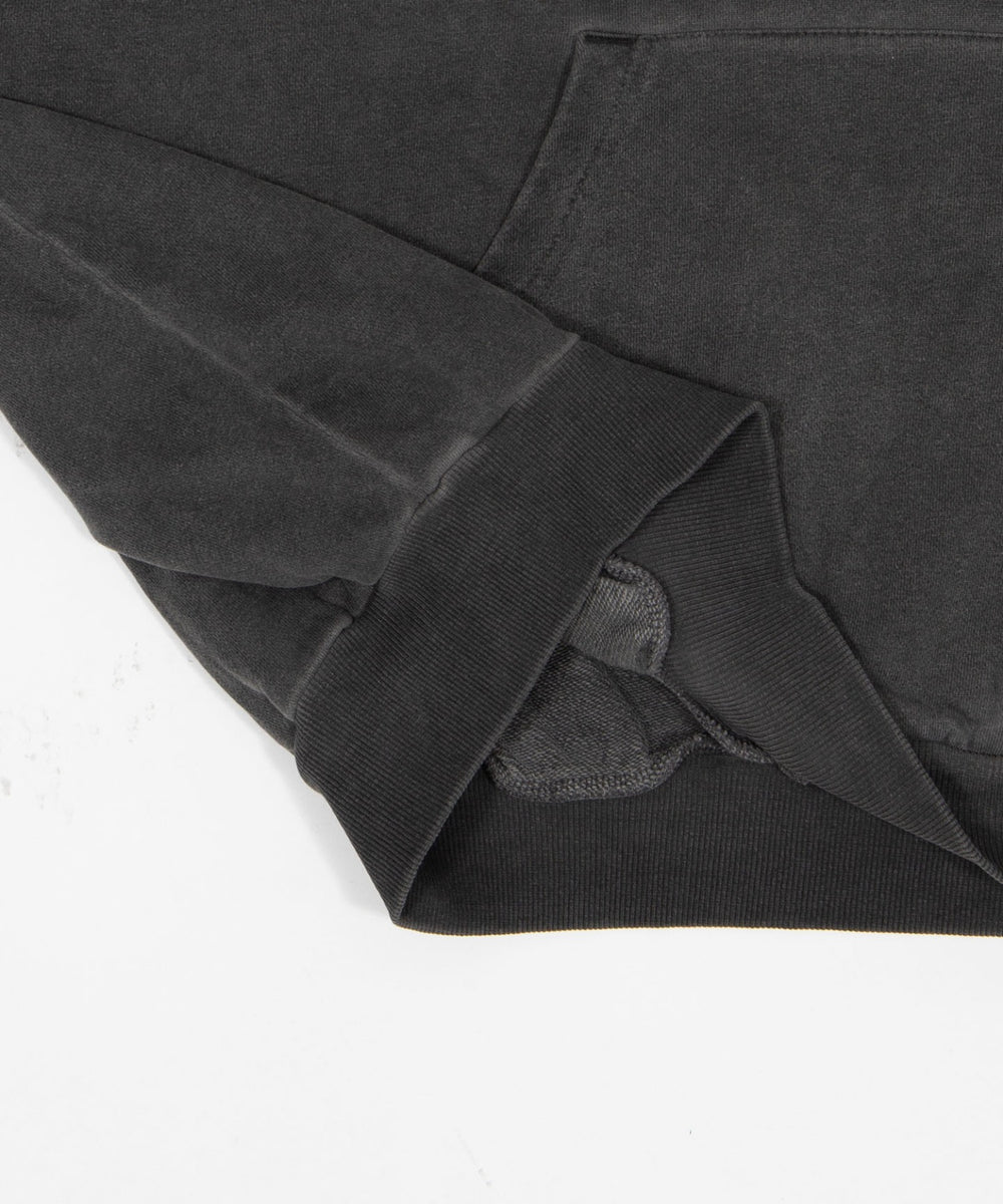 グラフィックバルーンクロップドプルパーカー