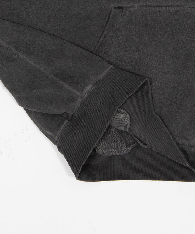 グラフィックバルーンクロップドプルパーカー