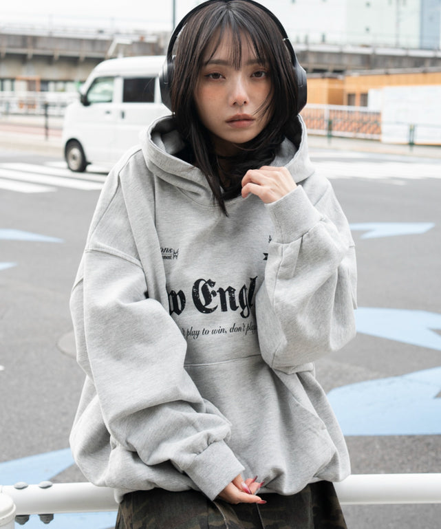 グラフィックバルーンクロップドプルパーカー｜WEGO（ウィゴー