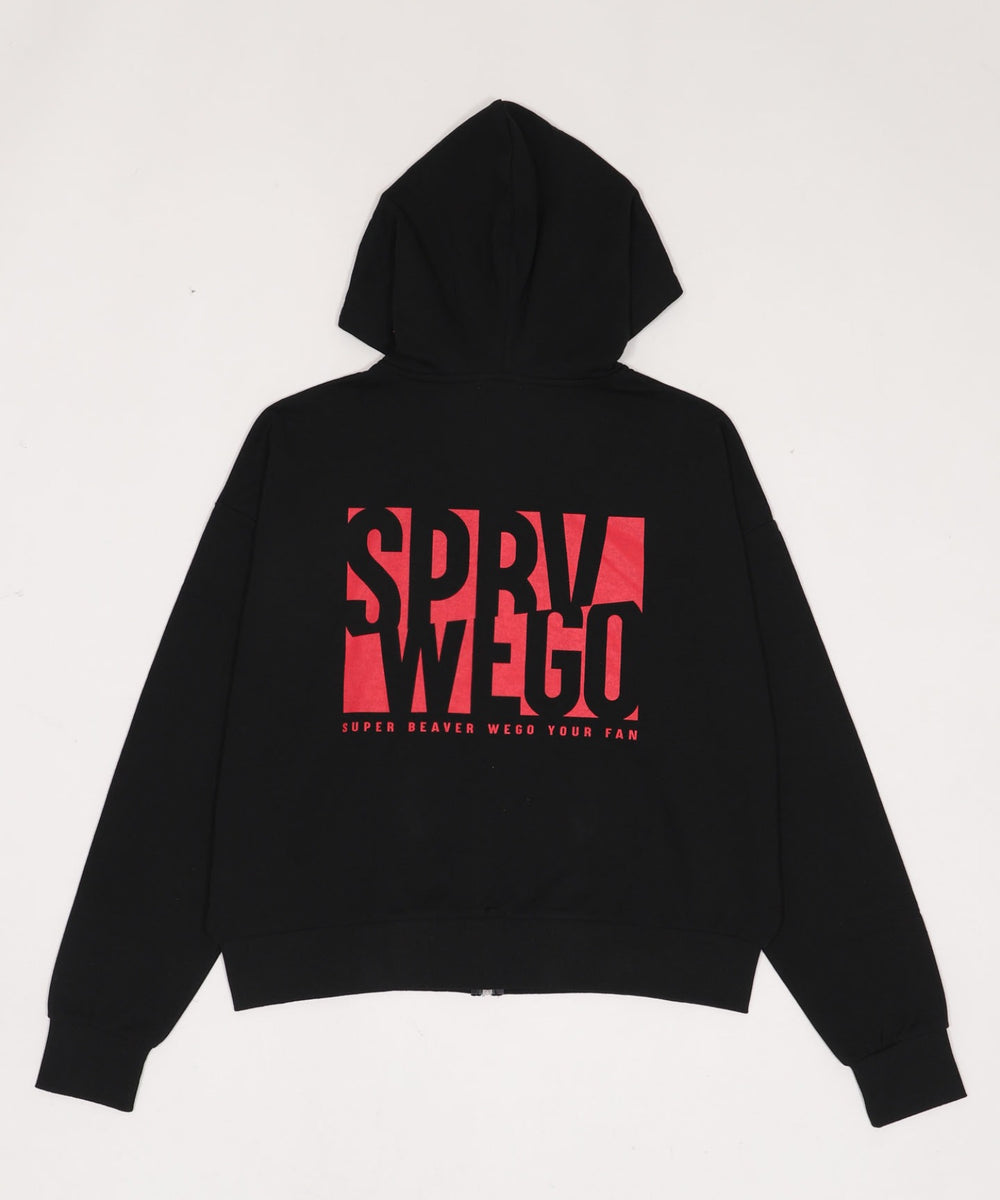 SUPER BEAVER　グラフィックZIPパーカー