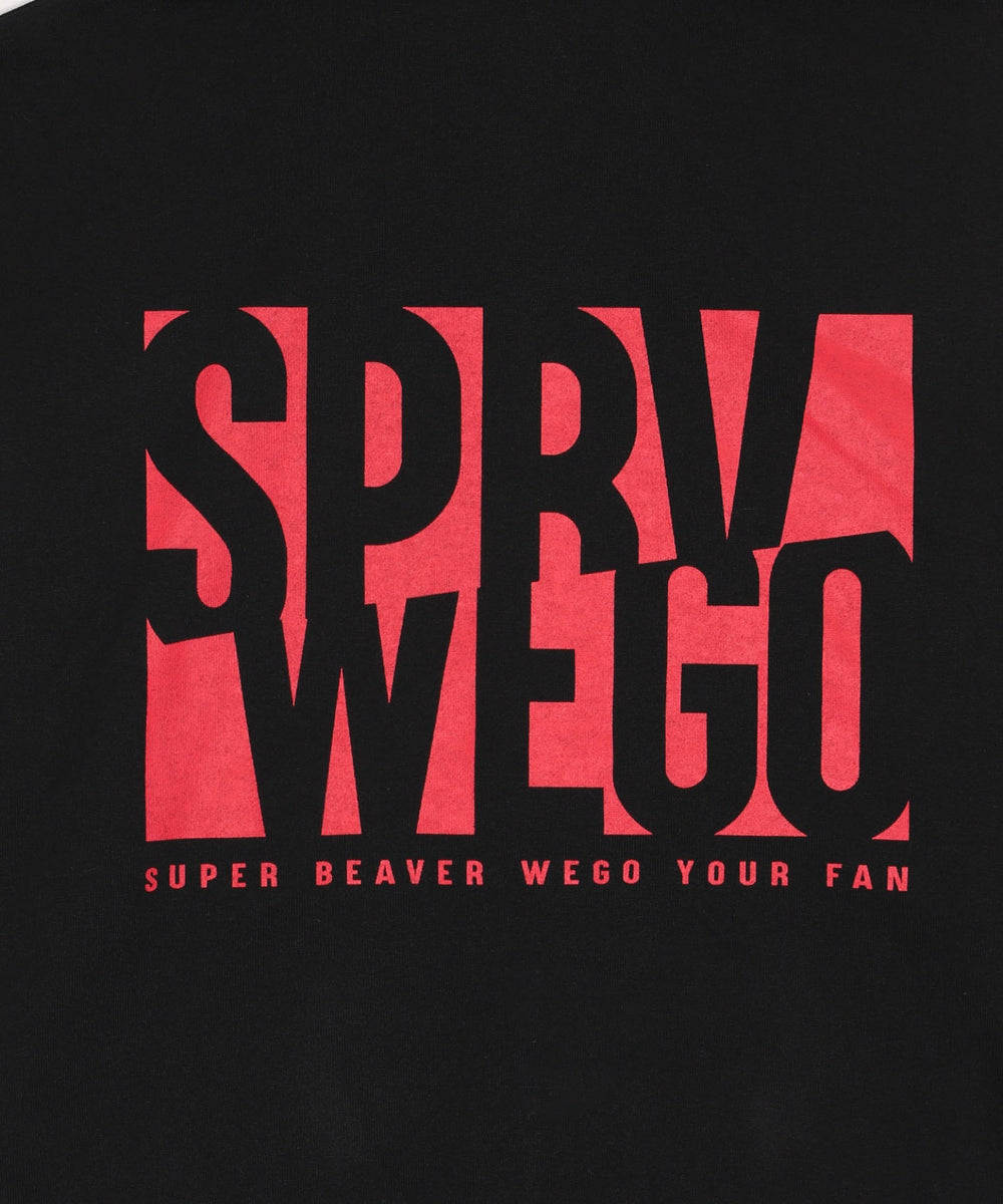 SUPER BEAVER　グラフィックZIPパーカー