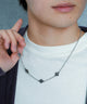 Mモチーフチェーンネックレス/柄2