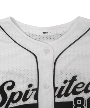 ベースボールメッシュビッグシャツ