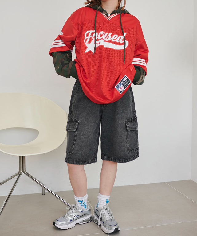 レッド　モデル:155cm F着用