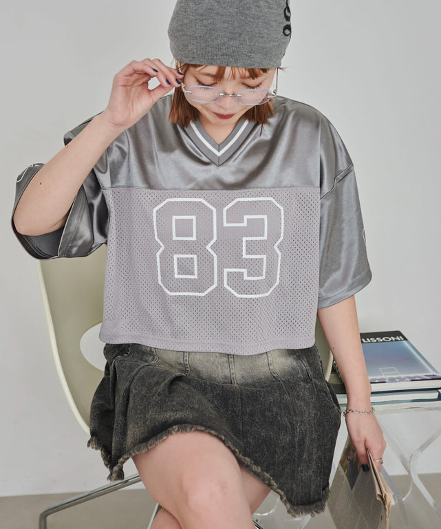 Lグレー　モデル:155cm F着用