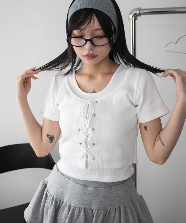 ホワイト モデル：159cm F着用