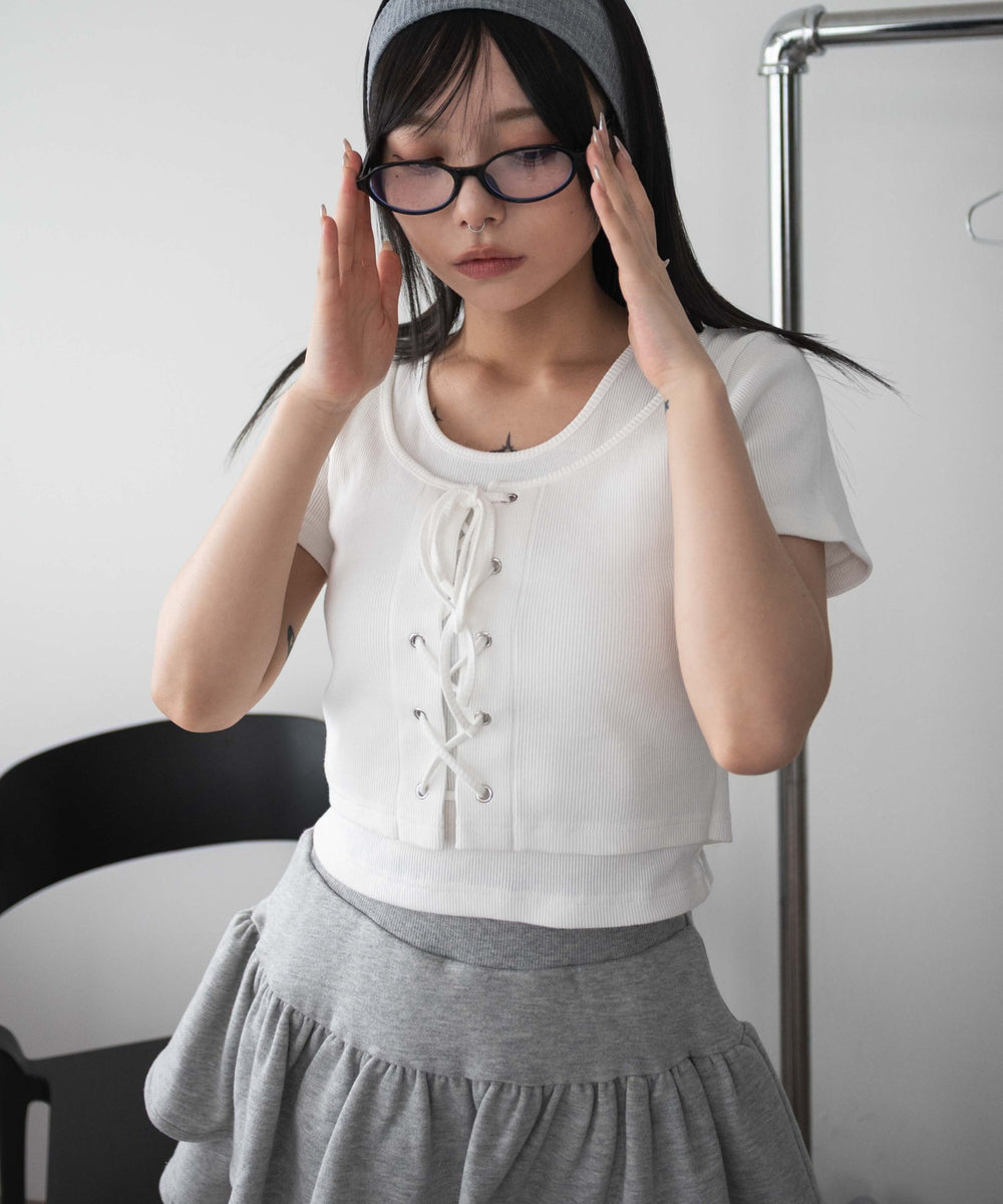 ホワイト モデル：159cm F着用