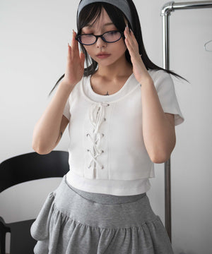 ホワイト モデル：159cm F着用