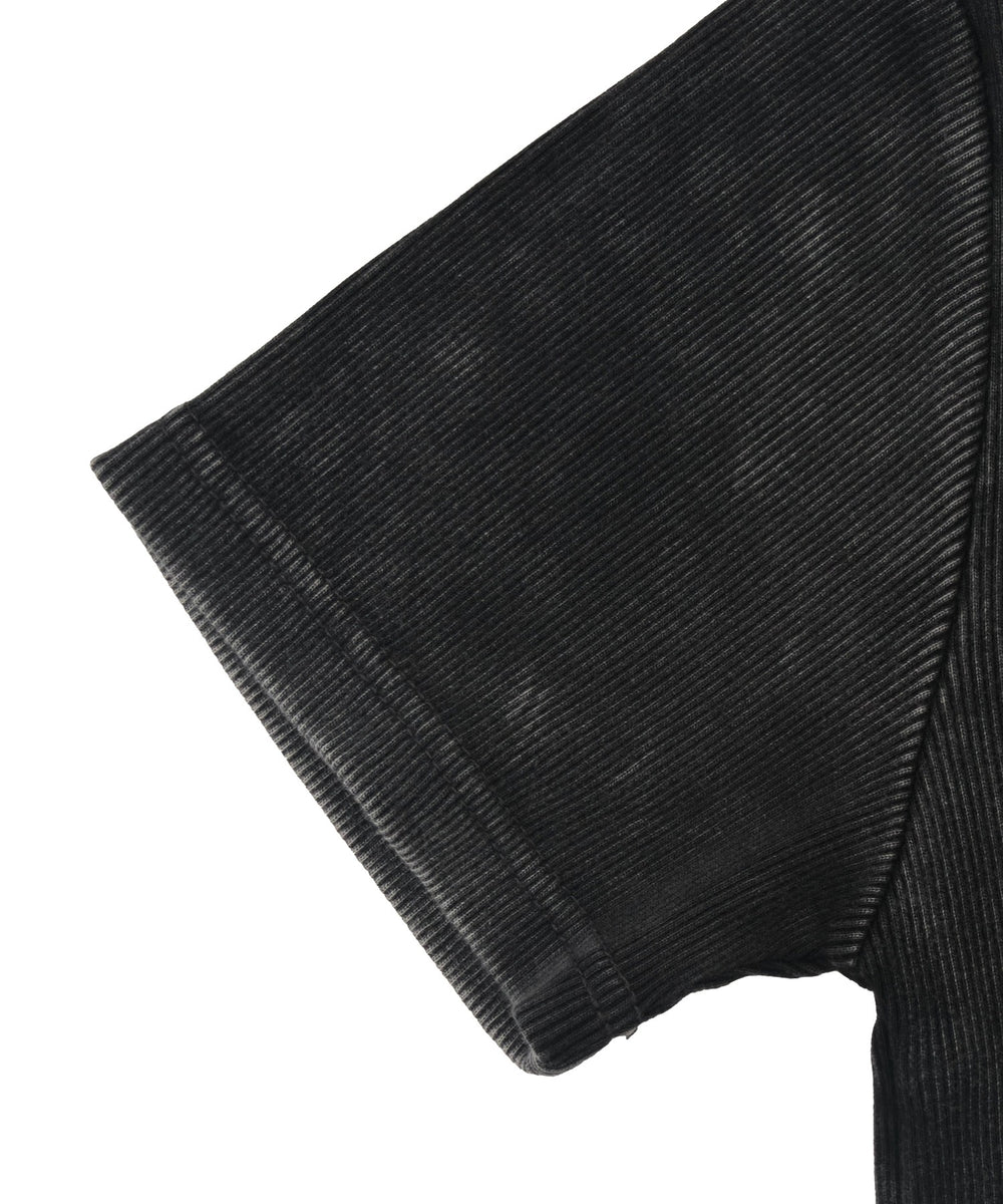 ヴィンテージライクレースアップT