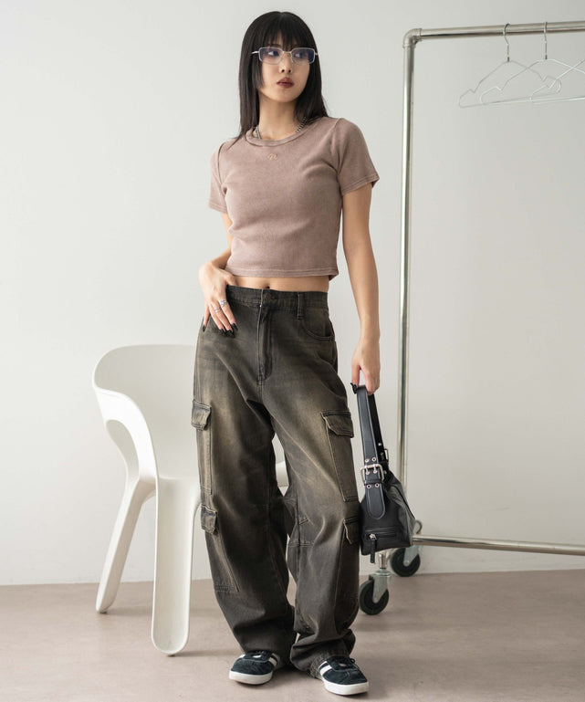 ブラウン モデル:160cm F着用