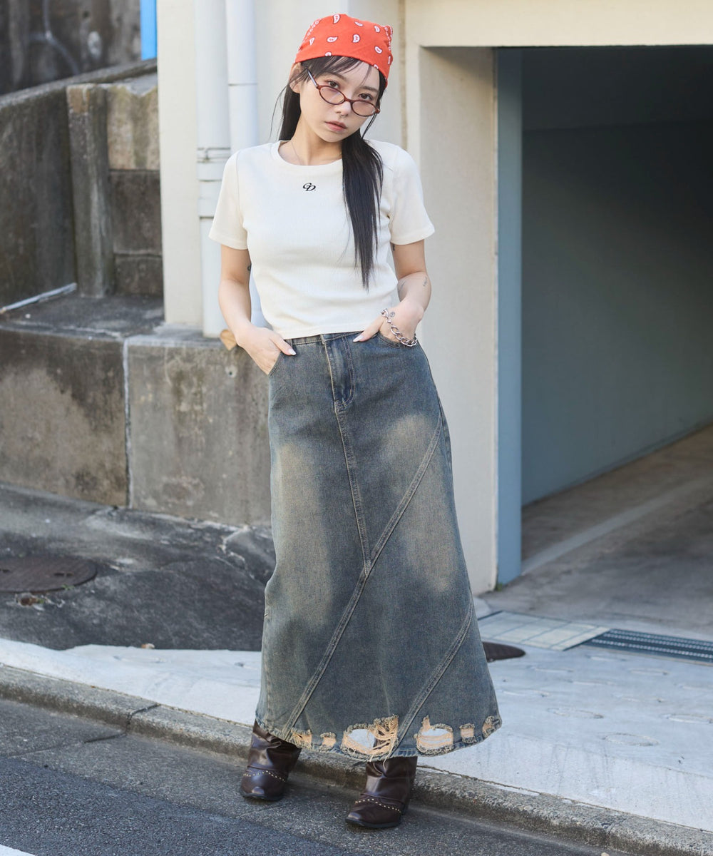 ホワイト モデル:159cm F着用