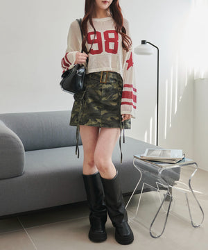 レッド　モデル:160cm F着用