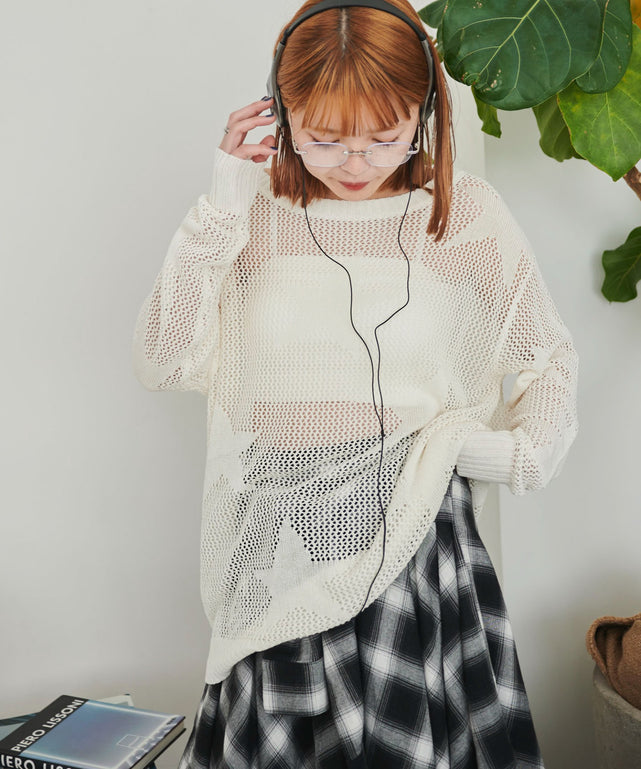 ホワイト モデル：155cm F着用