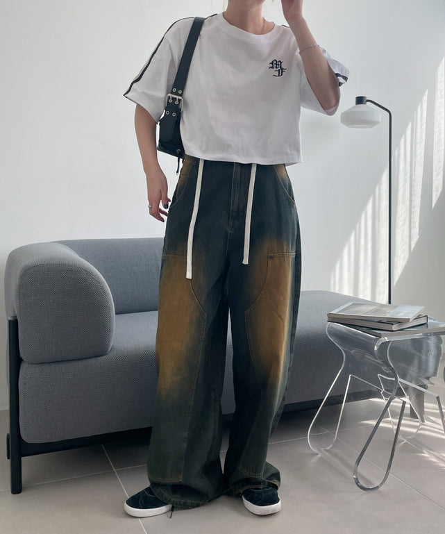 ホワイト モデル：155cm M着用