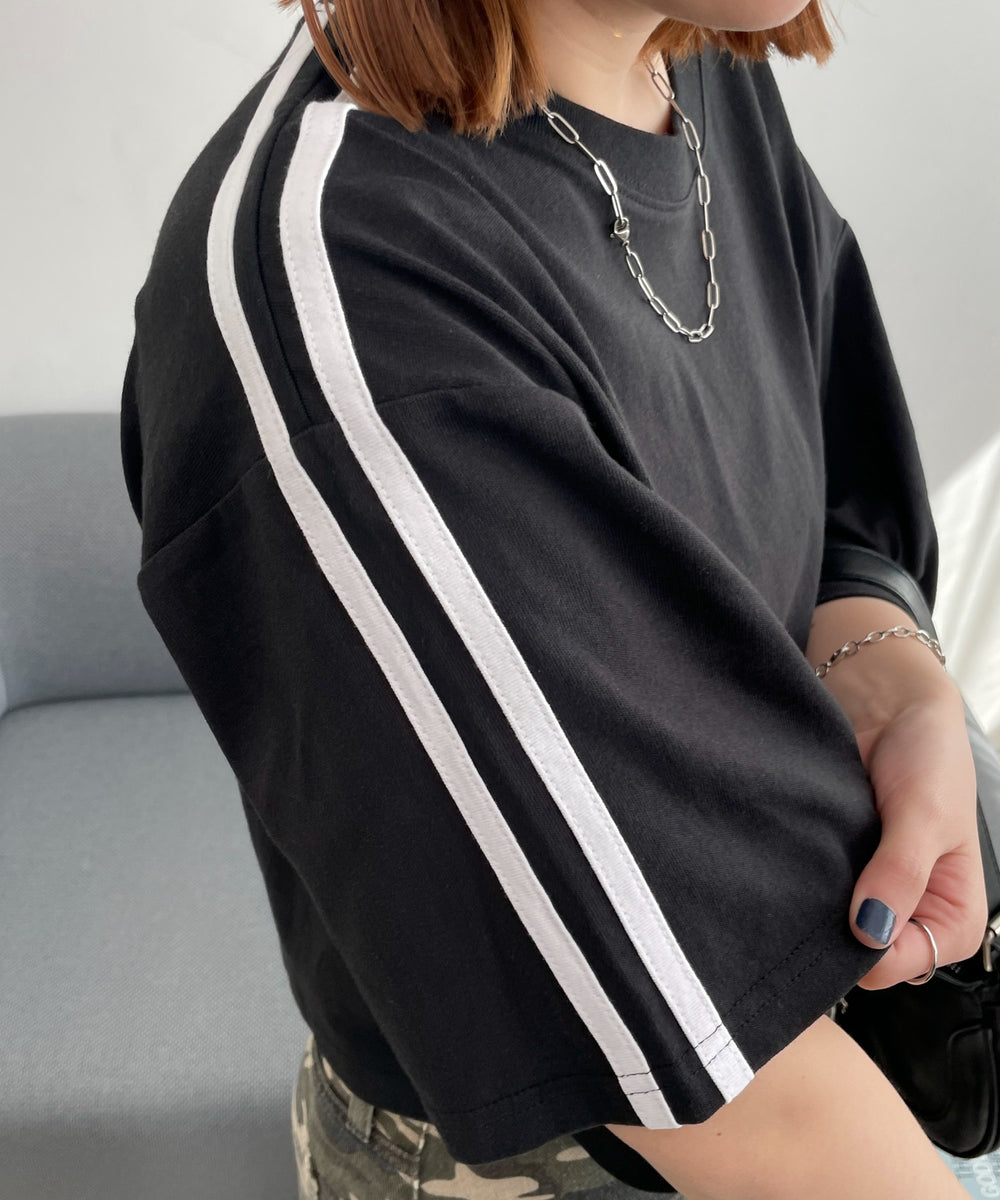 2ラインショートT