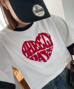 ホワイト モデル：155cm M着用