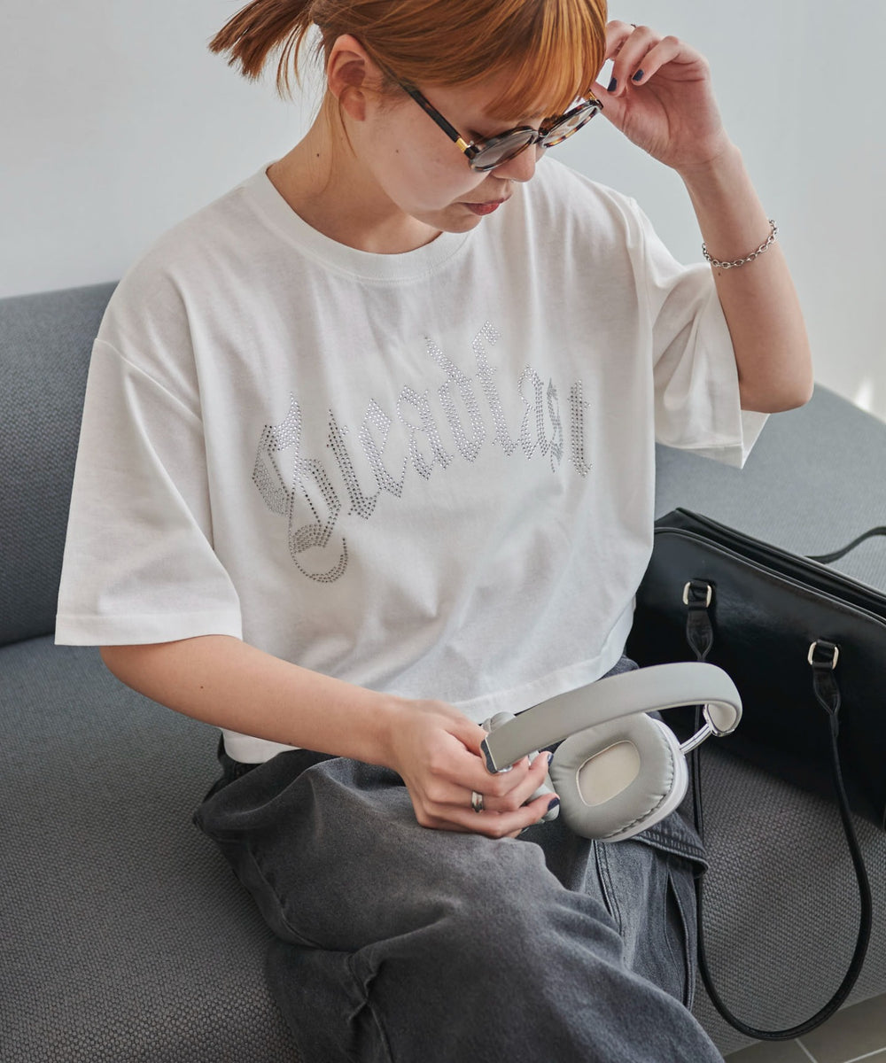 ホワイト　モデル:155cm  M着用