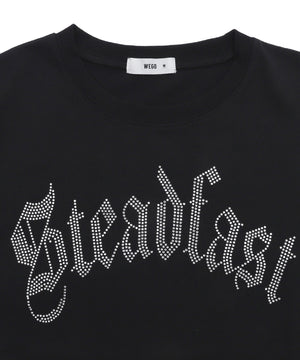 ラインストーンショートT