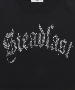 ラインストーンショートT